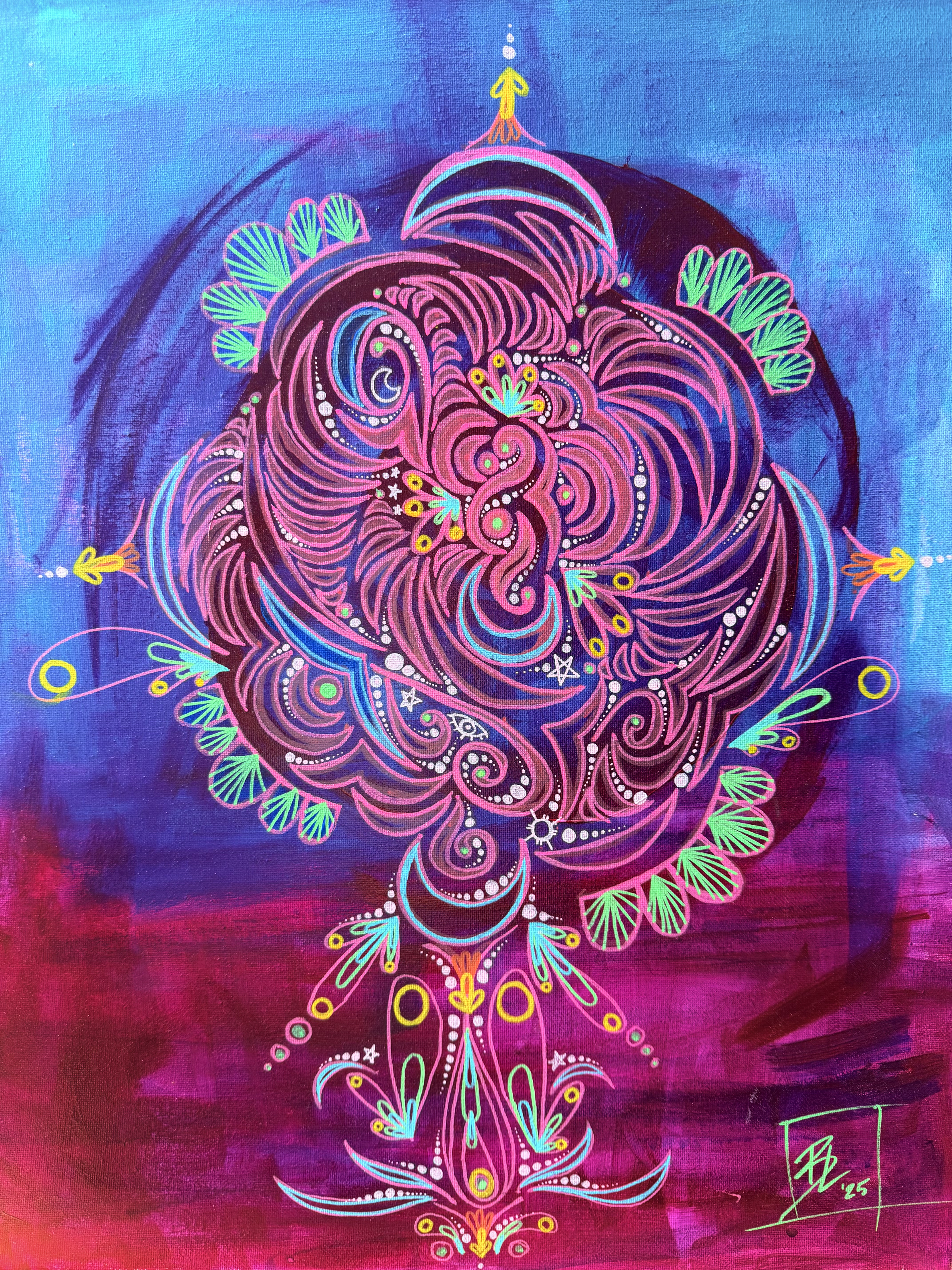 Original painting by Anastaysia Art